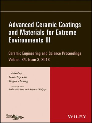 cover image of Advanced Ceramic Coatings and Materials for Extreme Environments III